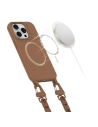 Etui Tech-Protect Magnecklace MagSafe Apple iPhone 14 Pro Chocolate Brown