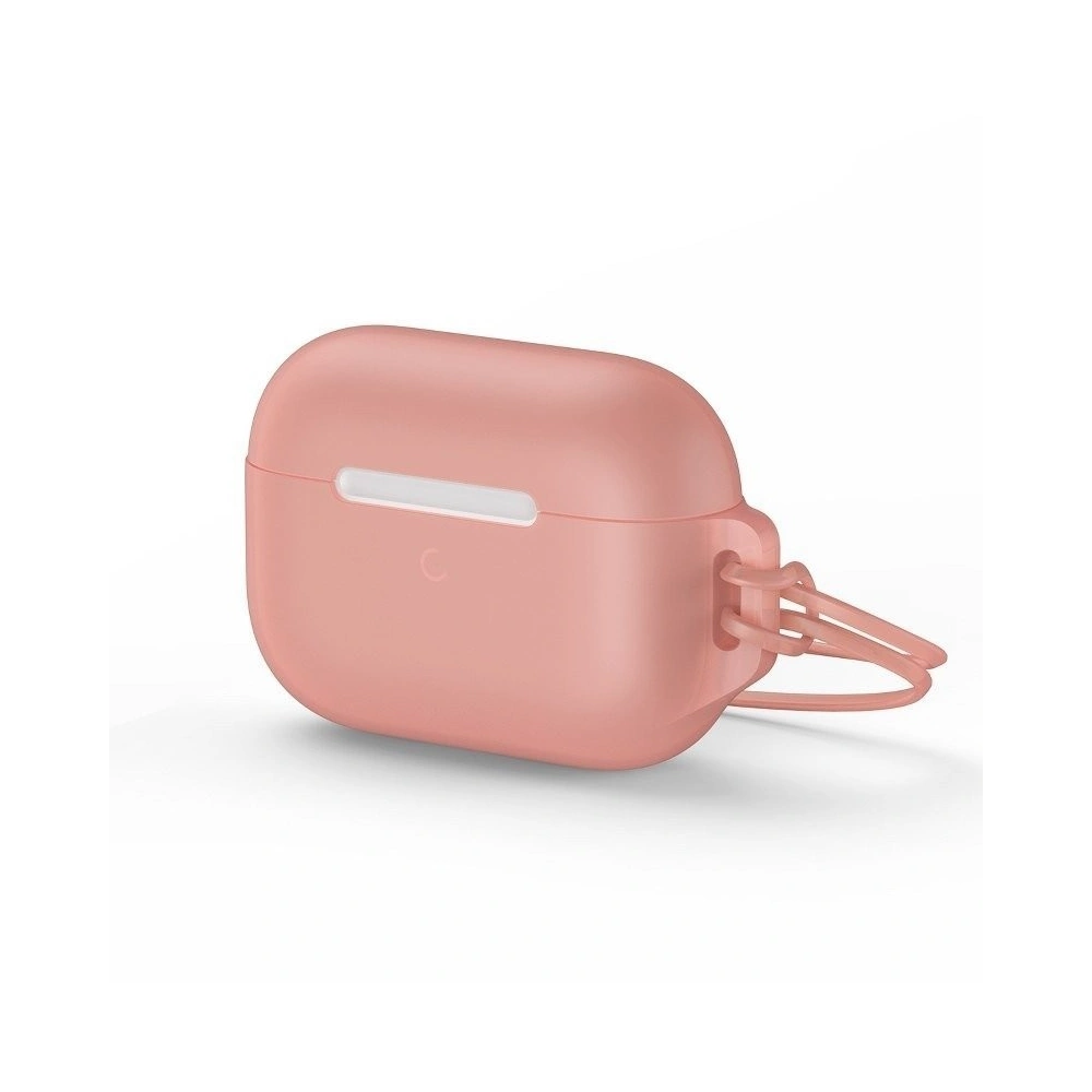 Etui Baseus Let's go Jelly Lanyard Apple AirPods Pro (pomarańczowe)