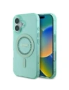 Kup Guess GUHMP16MPFTDTEN Apple iPhone 16 Plus Hardcase IML Rhinestones MagSafe grün - GUE3640 - {ean13} - Sklep Home Screen
