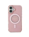 Buy Guess GUHMP16MPFTDTEP Apple iPhone 16 Plus hardcase IML Rhinestones MagSafe pink - GUE3641 - {ean13} - Home Screen Store Europe