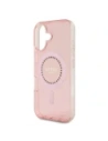 Buy Guess GUHMP16MPFTDTEP Apple iPhone 16 Plus hardcase IML Rhinestones MagSafe pink - GUE3641 - {ean13} - Home Screen Store Europe