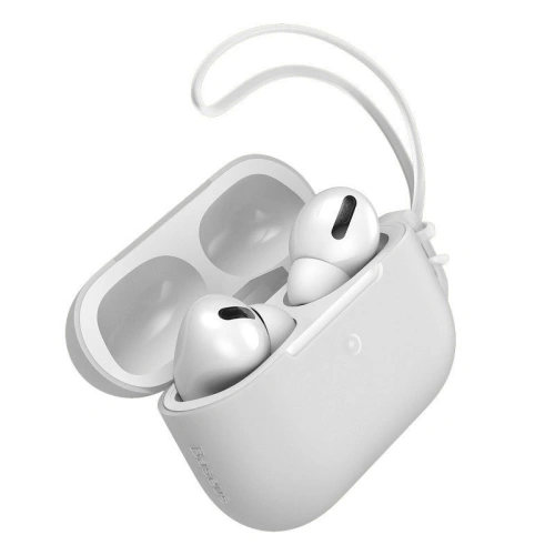 Buy Baseus Let's go Jelly Lanyard Case for Apple AirPods Pro White - BSU1197WHT - {ean13} - Home Screen Store Europe