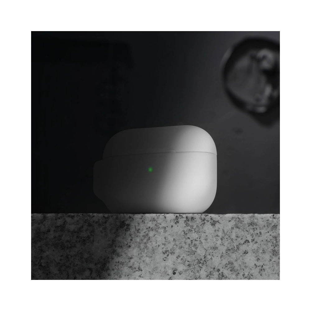 Etui Baseus Let's go Jelly Lanyard Apple AirPods Pro (białe)