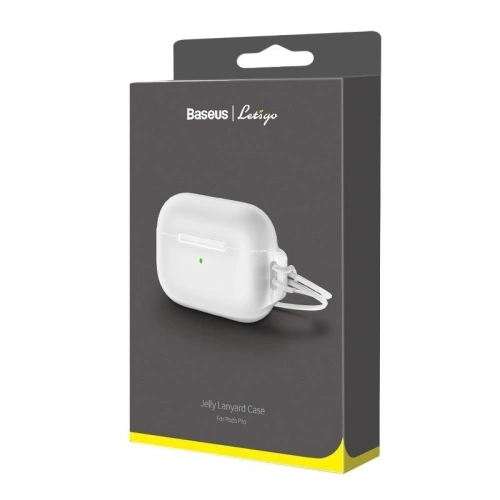 Buy Baseus Let's go Jelly Lanyard Case for Apple AirPods Pro White - BSU1197WHT - {ean13} - Home Screen Store Europe