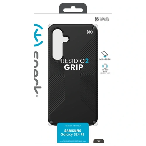 Buy Speck Presidio2 Grip Samsung Galaxy S24 FE (Black/Slate Grey/White) - SPK699 - {ean13} - Home Screen Store Europe
