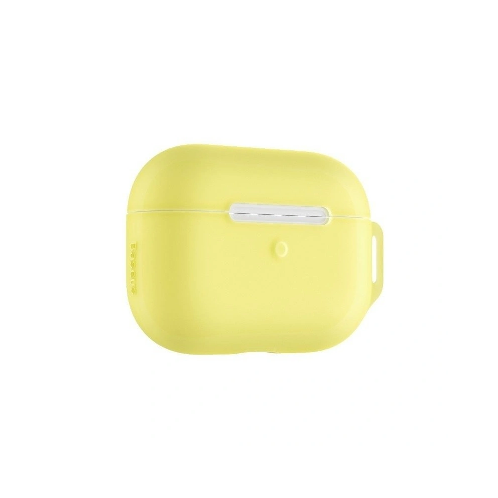 Etui Baseus Let's go Jelly Lanyard Apple AirPods Pro (żółte)