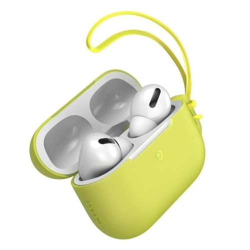 Buy Baseus Let's go Jelly Lanyard Case for Apple AirPods Pro Yellow - BSU1198YEL - {ean13} - Home Screen Store Europe