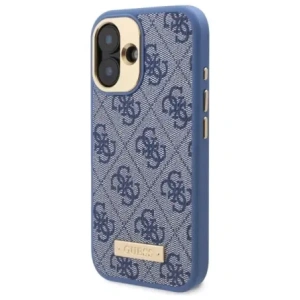 Kup Guess GUHMP16MU4GPRB Apple iPhone 16 Plus Hülle 4G Logo Platte MagSafe blau - GUE3642 - {ean13} - Sklep Home Screen