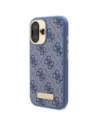 Buy Guess GUHMP16MU4GPRB Apple iPhone 16 Plus hardcase 4G Logo Plate MagSafe blue - GUE3642 - {ean13} - Home Screen Store Europe