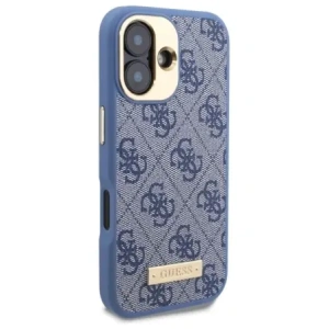 Kup Guess GUHMP16MU4GPRB Apple iPhone 16 Plus Hülle 4G Logo Platte MagSafe blau - GUE3642 - {ean13} - Sklep Home Screen