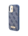 Buy Guess GUHMP16MU4GPRB Apple iPhone 16 Plus hardcase 4G Logo Plate MagSafe blue - GUE3642 - {ean13} - Home Screen Store Europe