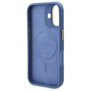 Kup Guess GUHMP16MU4GPRB Apple iPhone 16 Plus Hülle 4G Logo Platte MagSafe blau - GUE3642 - {ean13} - Sklep Home Screen