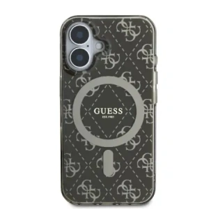 Kup Etui Guess GUHMP16SH4DTEW Apple iPhone 16 hardcase IML 4G Background MagSafe brązowy/brown - GUE3645 - {ean13} - Sklep Home Screen