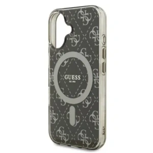 Kup Etui Guess GUHMP16SH4DTEW Apple iPhone 16 hardcase IML 4G Background MagSafe brązowy/brown - GUE3645 - {ean13} - Sklep Home Screen
