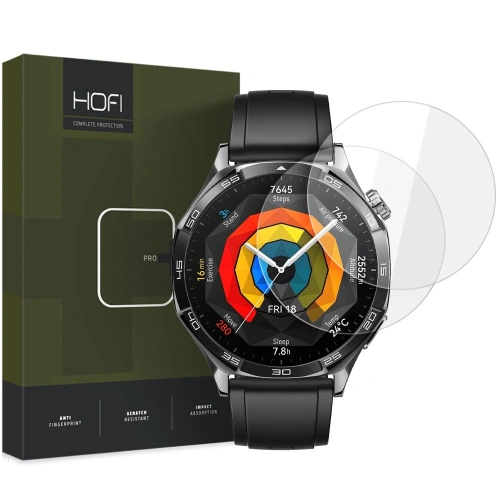 Buy Hofi Glass Pro+ Huawei Watch GT 5 46mm Clear [2 PACK] - HOFI557 - {ean13} - Home Screen Store Europe