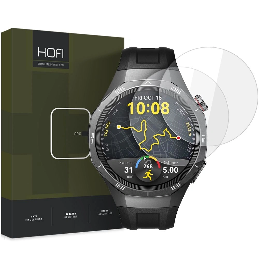Szkło hartowane Hofi Glass Pro+ Huawei Watch GT 5 Pro 46mm Clear [2 PACK]