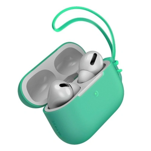 Kup Etui Baseus Let's go Jelly Lanyard Apple AirPods Pro (zielone) - BSU1199GRN - {ean13} - Sklep Home Screen