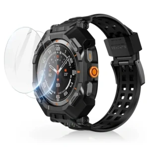 Kup Supcase Unicorn Beetle Pro și Sticlă Temperată [2 PACHET] Samsung Galaxy Watch Ultra 47mm Negru - SPC470 - {ean13} - Sklep Home Screen