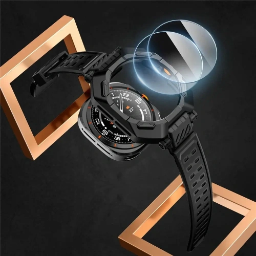 Kup Supcase Unicorn Beetle Pro & Tempered Glass [2 PACK] Samsung Galaxy Watch Ultra 47mm Schwarz - SPC470 - {ean13} - Sklep Home Screen