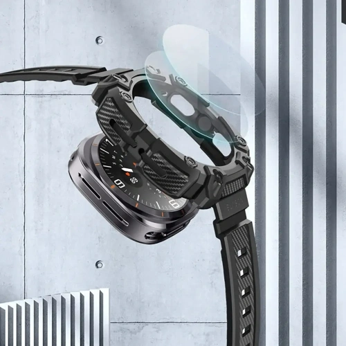 Kup Supcase IBLSN Armorbox și Sticlă Temperată [2 PACHETE] Samsung Galaxy Watch Ultra 47mm Negru - SPC471 - {ean13} - Sklep Home Screen