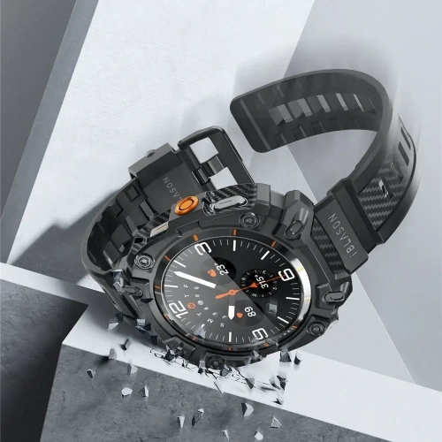 Kup Supcase IBLSN Armorbox & gehärtetes Glas [2 PACK] Samsung Galaxy Watch Ultra 47mm Schwarz - SPC471 - {ean13} - Sklep Home Screen