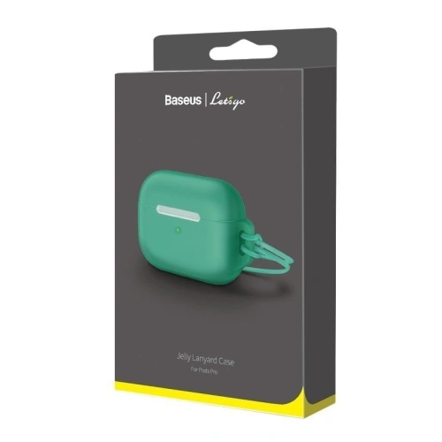 Kup Etui Baseus Let's go Jelly Lanyard Apple AirPods Pro (zielone) - BSU1199GRN - {ean13} - Sklep Home Screen
