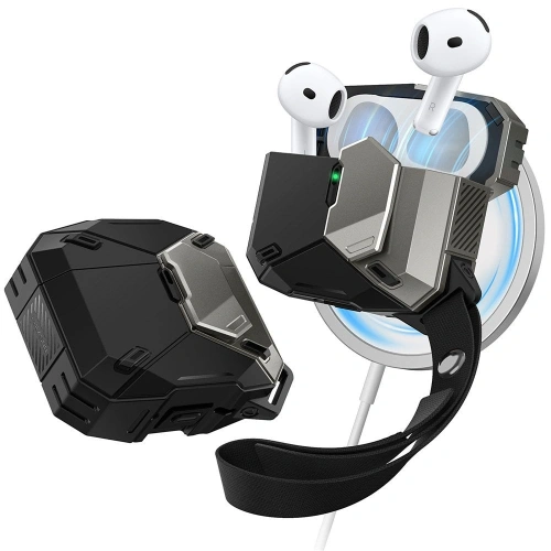 Kup Etui Supcase Matrix Apple AirPods 4 Black - SPC472 - {ean13} - Sklep Home Screen