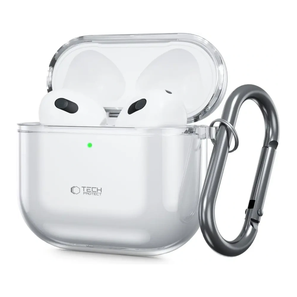 Etui Tech-Protect Flexair Apple AirPods 4 Clear