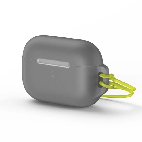 Buy Baseus Let's go Jelly Lanyard Case for Apple AirPods Pro Grey (with yellow lanyard) - BSU1200GRY - {ean13} - Home Screen Store Europe