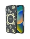 Kup Guess GUHMP16SH4PYEEK Apple iPhone 16 Hardcase IML Pfingstrose Auf 4G Hintergrund MagSafe schwarz - GUE3646 - {ean13} - Sklep Home Screen