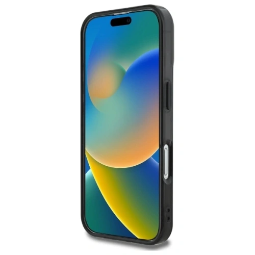 Kup Guess GUHMP16SH4PYEEK Apple iPhone 16 Hardcase IML Pfingstrose Auf 4G Hintergrund MagSafe schwarz - GUE3646 - {ean13} - Sklep Home Screen