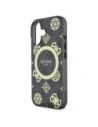 Kup Guess GUHMP16SH4PYEEK Apple iPhone 16 Hardcase IML Pfingstrose Auf 4G Hintergrund MagSafe schwarz - GUE3646 - {ean13} - Sklep Home Screen