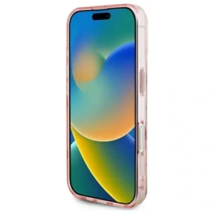 Kup Etui Guess GUHMP16SH4PYEEP Apple iPhone 16 hardcase IML Peony Na 4G pozadí MagSafe růžový/pink - GUE3647 - {ean13} - Sklep Home Screen