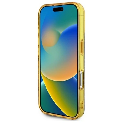 Kup Guess GUHMP16SH4PYEEW Apple iPhone 16 hardcase IML Peony pe fundal 4G MagSafe maro - GUE3648 - {ean13} - Sklep Home Screen