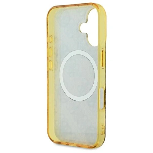 Kup Etui Guess GUHMP16SH4PYEEW Apple iPhone 16 hardcase IML Peony On 4G Background MagSafe brązowy/brown - GUE3648 - {ean13} - Sklep Home Screen