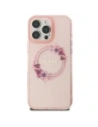 Kup Guess GUHMP16SHFWFCP Apple iPhone 16 husă din plastic IML cu flori și coroniță MagSafe roz - GUE3650 - {ean13} - Sklep Home Screen