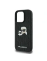 Buy Karl Lagerfeld KLHCP16LPGKLKCPK Apple iPhone 16 Pro hardcase Monogram Karl&Chaoupette Head Pin black - KLD21736 - {ean13} - Home Screen Store Europe