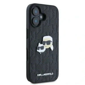 Kup Karl Lagerfeld KLHCP16MPGKLKCPK Apple iPhone 16 Plus Hardcase Monogram Karl&Chaoupette Head Pin schwarz - KLD21738 - {ean13} - Sklep Home Screen