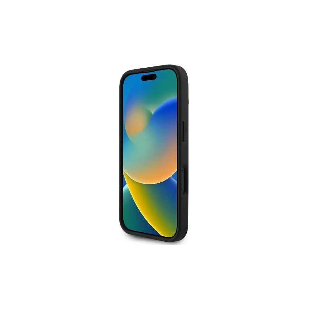 Etui Karl Lagerfeld KLHCP16MPQDSMGK Apple iPhone 16 Plus hardcase Quilted Signature czarny/black