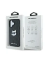 Kup Karl Lagerfeld KLHCP16SPGKLCHPK Apple iPhone 16 keménytok Monogram Choupette Head Pin fekete - KLD21740 - {ean13} - Sklep Home Screen