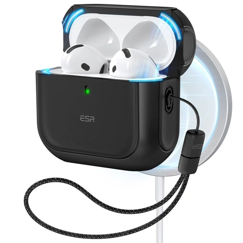Kup Etui ESR Orbit Halolock MagSafe Apple AirPods 4 Black - ESR858 - {ean13} - Sklep Home Screen