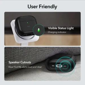 Kup ESR Orbit Halolock MagSafe Apple AirPods 4 Schwarz - ESR858 - {ean13} - Sklep Home Screen