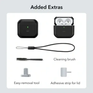 Kup ESR Orbit Halolock MagSafe Apple AirPods 4 Schwarz - ESR858 - {ean13} - Sklep Home Screen
