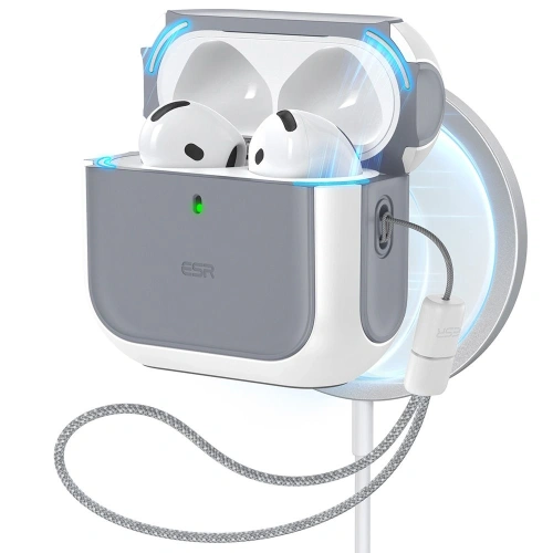 Buy ESR Orbit Halolock MagSafe Apple AirPods 4 White - ESR859 - {ean13} - Home Screen Store Europe