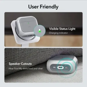 Kup ESR Orbit Halolock MagSafe Apple AirPods 4 Weiß - ESR859 - {ean13} - Sklep Home Screen