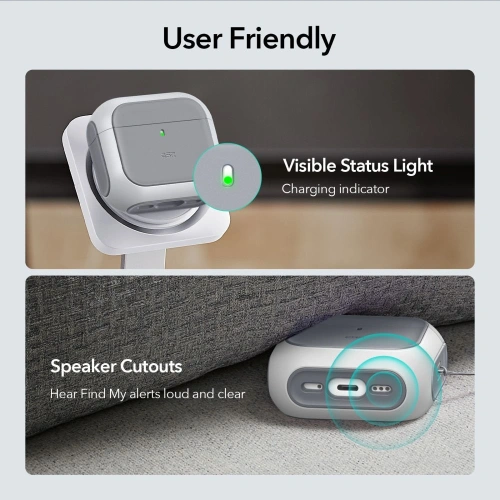 Buy ESR Orbit Halolock MagSafe Apple AirPods 4 White - ESR859 - {ean13} - Home Screen Store Europe