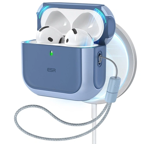 Buy ESR Orbit Halolock MagSafe Apple AirPods 4 Blue - ESR860 - {ean13} - Home Screen Store Europe