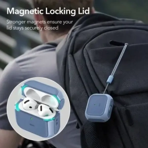 Kup ESR Orbit Halolock MagSafe Apple AirPods 4 Blau - ESR860 - {ean13} - Sklep Home Screen