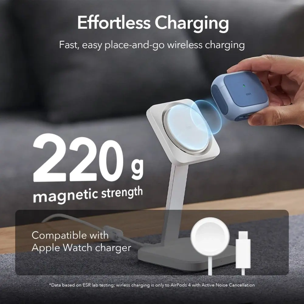 Etui ESR Orbit Halolock MagSafe Apple AirPods 4 Blue