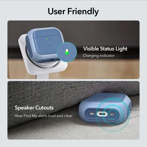 Buy ESR Orbit Halolock MagSafe Apple AirPods 4 Blue - ESR860 - {ean13} - Home Screen Store Europe